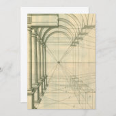 Vintage Architektur, Arches Columns Perspektive (Vorne/Hinten)