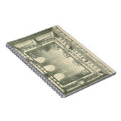 Vintage Architektur, Atrium Courtyard Perspektive Notizblock (Rechte Seite)