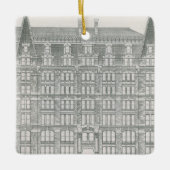 Vintage Architektur, Delaware & Hudson Canal Co. Keramikornament (Vorderseite)