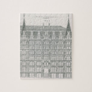 Vintage Architektur, Delaware & Hudson Canal Co. Puzzle