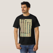 Vintage Architektur, die 5 Architekturaufträge T-Shirt (Vorne ganz)