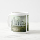 Vintage Architektur, französische Schlossböden Kaffeetasse (Vorderseite Links)
