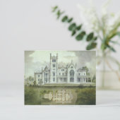 Vintage Architektur, französische Schlossböden Postkarte (Stehend Vorderseite)