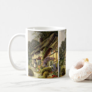 Vintage Architektur, Landhaus Hütte Kaffeetasse
