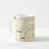 Vintage Architektur, Renaissance Arch-Perspektive Kaffeetasse (Vorderseite Links)