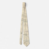 Vintage Architektur, Renaissance Arch-Perspektive Krawatte (Rückseite)