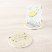 Vintage Architektur, Renaissance Arch-Perspektive Untersetzer (Seite)