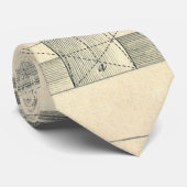 Vintage Architektur, römisches Portico mit Säulen Krawatte (Gerollt)