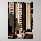 Vintage Architektur, Wolkenkratzer von Sheeler, 19 Poster (Vorne)