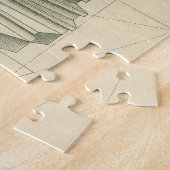 Vintage Architekturtreppen, Spiraltreppe Puzzle (Seite)