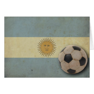 Vintage Argentinien-Flagge