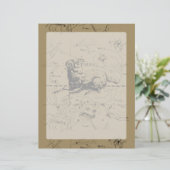 Vintage Aries Map Hevelius 1690 (Stehend Vorderseite)