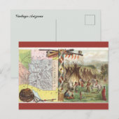 Vintage Arizona Geschichte  Postkarte (Vorne/Hinten)