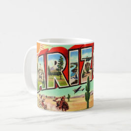 Vintage Arizona Postcard  Kaffeetasse