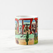 Vintage Arizona Postcard  Kaffeetasse (Mittel)