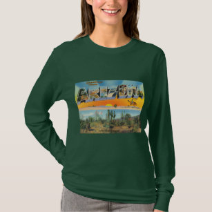 Vintage Arizona-Postkarten-Collage T-Shirt