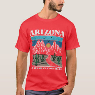 Vintage Arizona Retro Arizona State Geschenk Souve T-Shirt