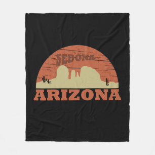 Vintage Arizona Sedona Fleecedecke