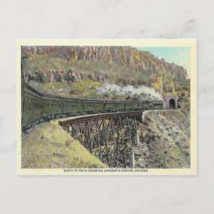 Vintage Arizona Zug Postkarte