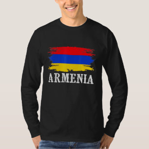 Vintage armenische Flagge I Liebe Armenien T-Shirt