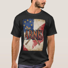 Vintage Arnis T-Shirt Filipino Martial Arts Escrim