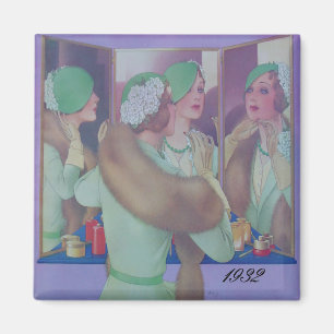 Vintage Art 1932 Magnet