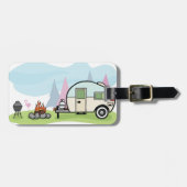 Vintage Art-Camper-Gepäck-Umbauten Gepäckanhänger (Vorderseite horizontal)