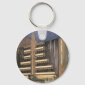 Vintage Art-Deco-Architektur, Gebäude im NYC Schlüsselanhänger (Vorderseite)