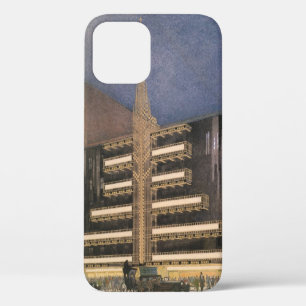 Vintage Art Deco Architektur, Gebäude in NYC Case-Mate iPhone Hülle