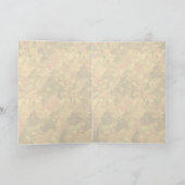 Vintage Art Deco Devon Rex Cat Karte (Innenseite)