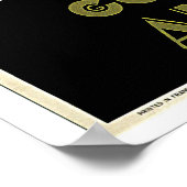 Vintage Art-Deco-Fluggesellschaften reisen und Poster (Ecke)