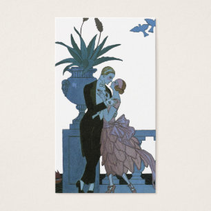 Vintage Art Deco Frischvermählte, Liebeshochzeitst