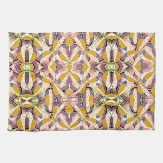 Vintage Art Deco Geschirrtuch (Horizontal)