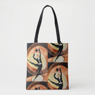 Vintage Art Deco Herren Tänzer Zylinder 1920er Jah Tasche