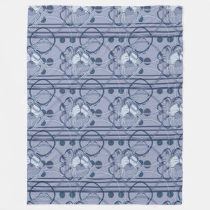 Vintage ART DECO I + Ihre Ideen Fleecedecke