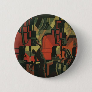 Vintage Art Deco Industrie Button