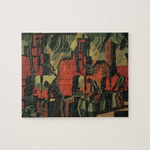 Vintage Art Deco Industrie Puzzle