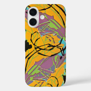 Vintage Art Deco Jazz iPhone 16 Hülle