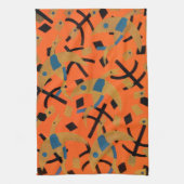 Vintage Art Deco Jazz Geschirrtuch (Vertikal)