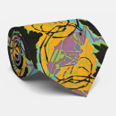 Vintage Art Deco Jazz Krawatte (Gerollt)