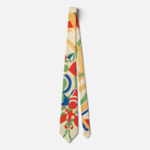 Vintage Art Deco Jazz Pochoir Garten Schmetterling Krawatte