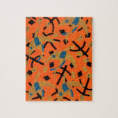 Vintage Art Deco Jazz Puzzle (Vertikal)