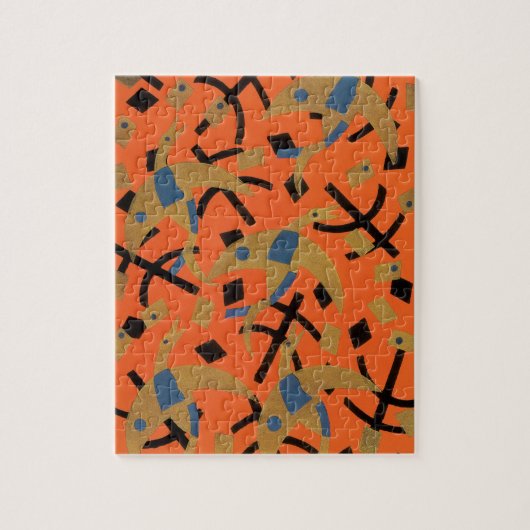 Vintage Art Deco Jazz Puzzle (Vertikal)