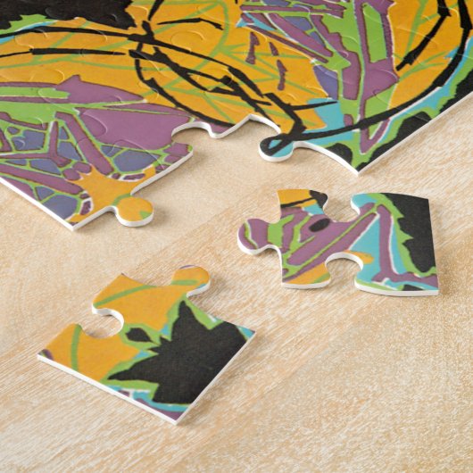 Vintage Art Deco Jazz Puzzle (Seite)