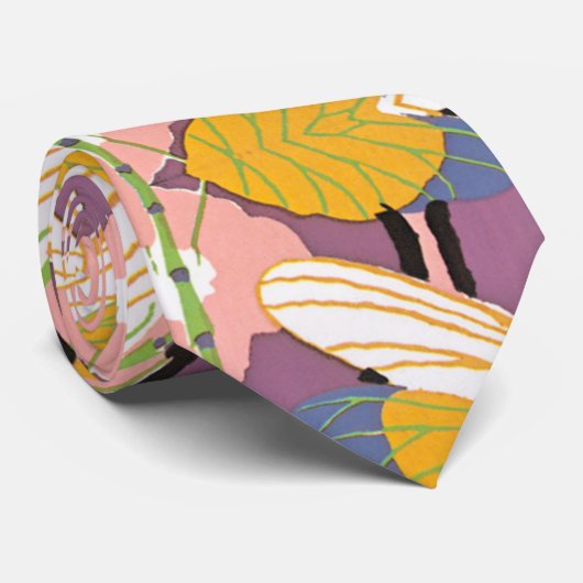 Vintage Art Deco Krawatte (Gerollt)