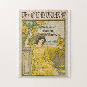 Vintage Art Deco-Magazincover Puzzle