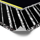 Vintage Art Deco Mode Poster (Ecke)