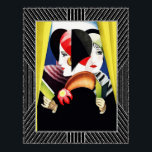 Vintage Art Deco Mode Poster<br><div class="desc">Wenn Sie sich für den Download entscheiden, macht Ihr Walgreen Store Platinenplakate aus Ihrem Download in verschiedene Größen und in verschiedenen Texturen zu einem sehr guten Preis. Manchmal mit einem Rabatt. Ein Tipp von meinem US-Freund. Für Großbritannien siehe "Digital Printing" online. Ich habe ein Vintages Bild von Deko modischen Ladys...</div>