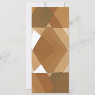 Vintage Art Deco Pochoir Jazz Beige geometrische F