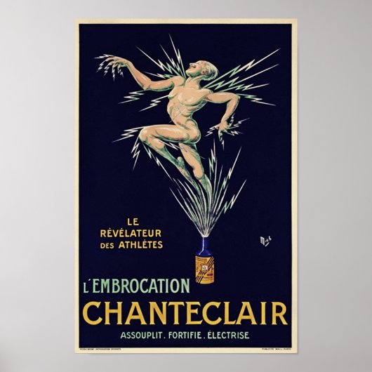 Vintage Art Deco Poster (Vorne)